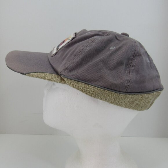 Myrtle Beach State Park Patch Logo Men's Gray Adjustable Strap Back Cap Hat - Picture 3 of 8